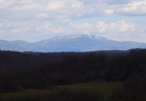 l'Učka/Maggiore dal centro dell'Istria (Monte Semi)