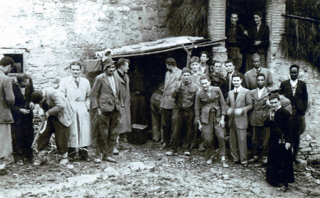 Il "Gruppo Roti" (Archivio famiglia Baldini)
